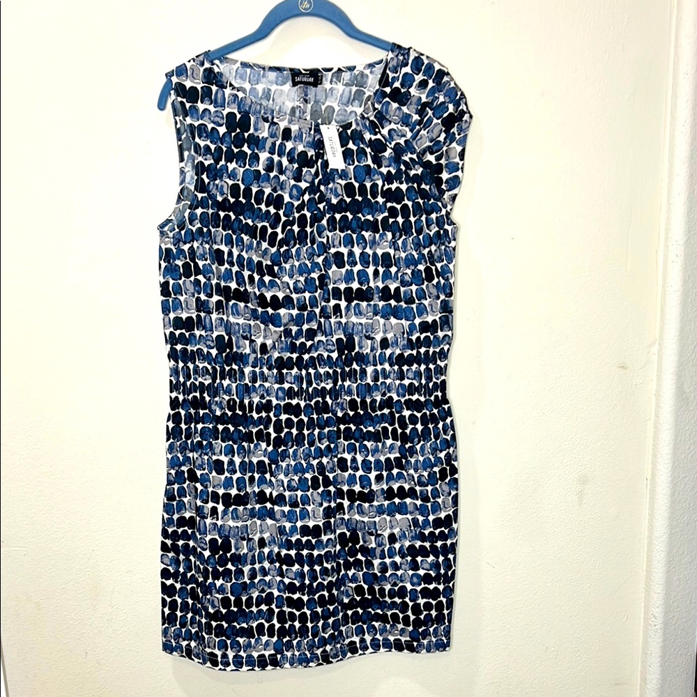 *3 for $60* Kate Spade Blue and White Mini Dress NWT